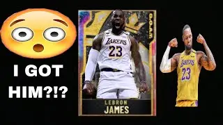 NBA 2K20 MyTeam Pulling Goat LEBRON James?!? NBA is back pack opening!