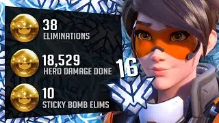 Danteh Hard Carry Tracer! Top 500 DPS main [ Overwatch Season 26 ]