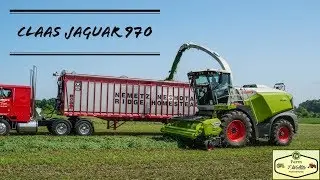Claas Jaguar 970: 2019 Wisconsin Farm Technology Days