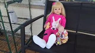 #playdaysaturday, Patricia,  @patriciasdollydreamz6569(Chrissy, monkey) (not for kids)