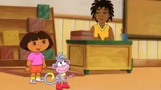 Dora buji and cartoon friends drawing
