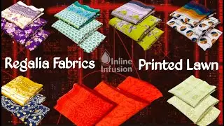 Regalia Printed Lawn | Summer Collection 2025 @InlineInfusion