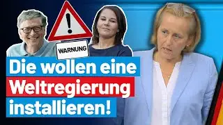 🚨Vereinte Nationen planen Weltregierung! Beatrix von Storch - AfD-Fraktion im BT