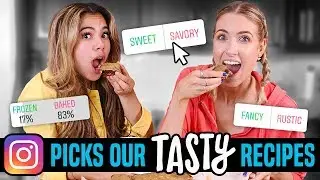 TESTING TASTY Buzzfeed Recipes... INSTAGRAM PICKS!!