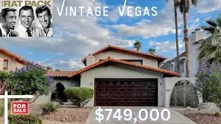 Vintage Las Vegas Home For Sale, Las Vegas Country Club 2,493 sqft- Pool- Golf Course #homesforsale