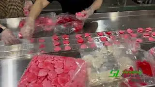 Fully Automated 3D Dual-Cavity Blister Packaging Line with Ultrasonic Welding for Hamburger Gummy