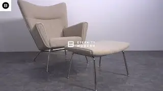 Hans Wegner Wing Chair | Mid Century Modern Furniture