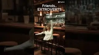 Friends: Extroverts. Me: Introvert. 😂 (It's Always Sunny Meme) #shorts