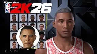 NBA 2K26 | Barack Obama Face Creation