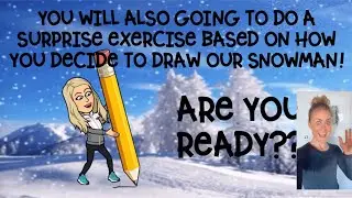 Draw a Snowman with Yoga