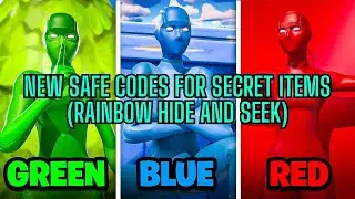 New Safe Codes for Rainbow Hide and Seek - Fortnite