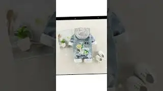 Baby boy One-piece Rompers Shot Sleeve Jumpsuit #shot video #youtube