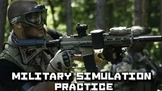 Paintball Military Simulation Training Practice