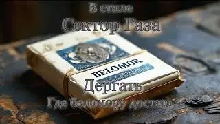 В стиле Сектор Газа - Где беломору достать (AI Cover Дергать)
