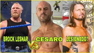 BROCK LESNAR VS CESARO en ROYAL RUMBLE,BIG E y su gran fobia,CM Punk quiso volver a WWE?