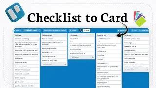 How to convert a Checklist to a Card in Trello