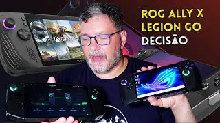 ASUS ROG ALLY X VS LENOVO LEGION GO - QUAL ESCOLHER?