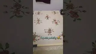 Dupatta painting 🎨   acriman dye painting #art #shortsfeed #painting #flowers #like #subscribe