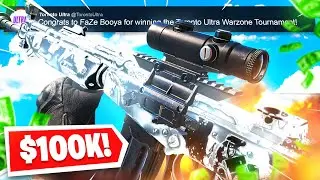 40 KILLS with my $100,000 TOURNEY LOADOUT in WARZONE SEASON 4!