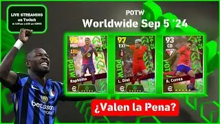 🚨Nuevas Cartas POTW🚨 5 de Sep en eFootball 2025 ¿Valen la Pena? en un Minuto ⌚