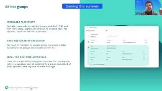 OneSpan Sign | Introducing ad hoc signing groups