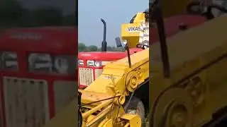 Mini harvester combine vikas 325 #harvester #combine 2024 soyabine cutting #harvestervideo