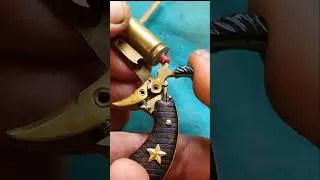 Gun Derringer Pistol. #diy #satisfying #interesting  Mechanism