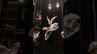 Modern Dove of Peace Ceiling Staircase Crystal Chandelier | Amazing decor ideas for your home