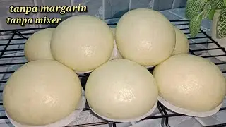Tanpa margarin,tanpa mixer hasilnya lembut banget