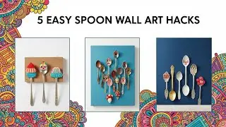 5 Easy Spoon Wall Art Hacks | Anjali Craft
