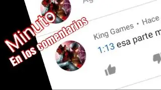 Como poner minutos en los comentarios de un video de youtube