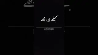 urdu quotes and poetry! #shorts #urdupoetry #dilbarpoetry