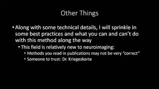 Machine Learning for Neuroimagers Intro 1