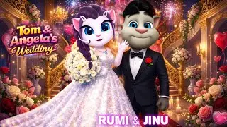 My talking angela 2 & Tom wedding Runi & Jinu 😍 new update 