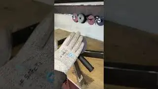 Surface grinding, weld treatment⚙️ 0502599658 #welding #home #diy