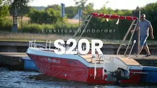 Elektroau&szlig;enborder mit Power | Elektroboot Nina mit dem neuen S20R