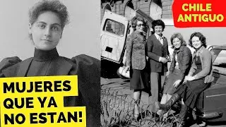 MUJERES DEL PRUEBLO CHILENO ANTIGUO QUE YA NO ESTÁN CON NOSOTROS