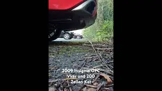 Opel Insignia OPC Kaltstart Cold Start Downpipe 200 Zellen Kat