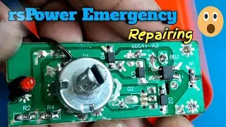 rspower Emergency Repairing Karneka Tarika | How to Repair Smd Led Emergency light | smd Emergency