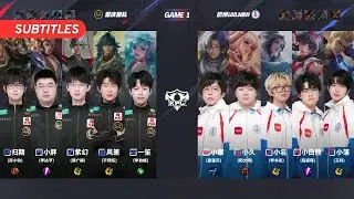 [STAGE 3 - Group S] 重庆狼队 vs 杭州LGD.NBW | Game 1 | KPL Summer 2025 - Week 10 | #王者荣耀 #kpl  #hokchannel