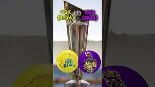 CSK vs KKR IPL 2026 playing 11 comparison 💥 #ipl2026 #comparisonshorts