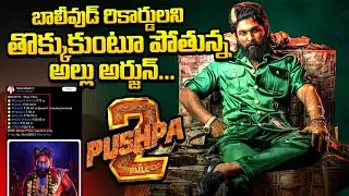 Allu Arjun Sets A Unbreakable Records in Bollywood With Pushpa 2 | Pushpa 2 Creates Wildfire Records