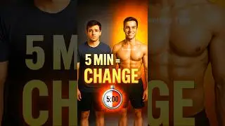 Transform Your Body with Daily 5-Minute Challenges 🤯💪 #shortsfeed #healthytips #bodytransformation