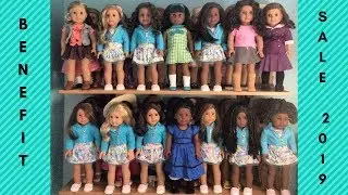 Benefit Sale 2019 American Girl Doll Haul (Filmed July 20th)
