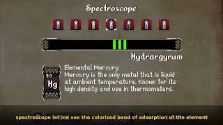 Toziuha Night order of Alchemist - Spectroscopy at Neumann Lab - how works