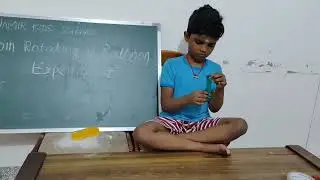 coin rotating inside balloon #viral #trending #viralvideo #video #science #experiments #balloon
