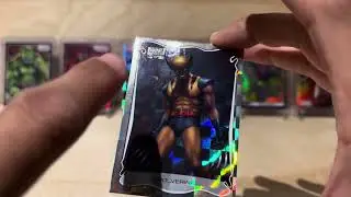 2022 Upper Deck Marvel Masterpieces Holofoil Checkerboard Wolverine 3 of 20 #ebayscoops #wolverine