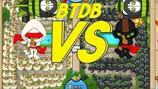 Bloonjitsu VS Sabotage |Which will last?| BTD battles|