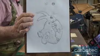 How to make a Marquetry Easter Bunny Box Lid with Steve Hay