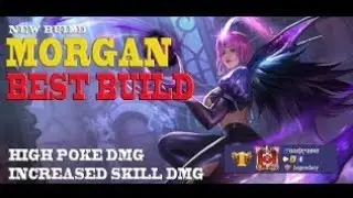 MORGAN Best Build - HIGH POKE DMG | Best Build & Runes | Morgan Legend Of Ace #gaming